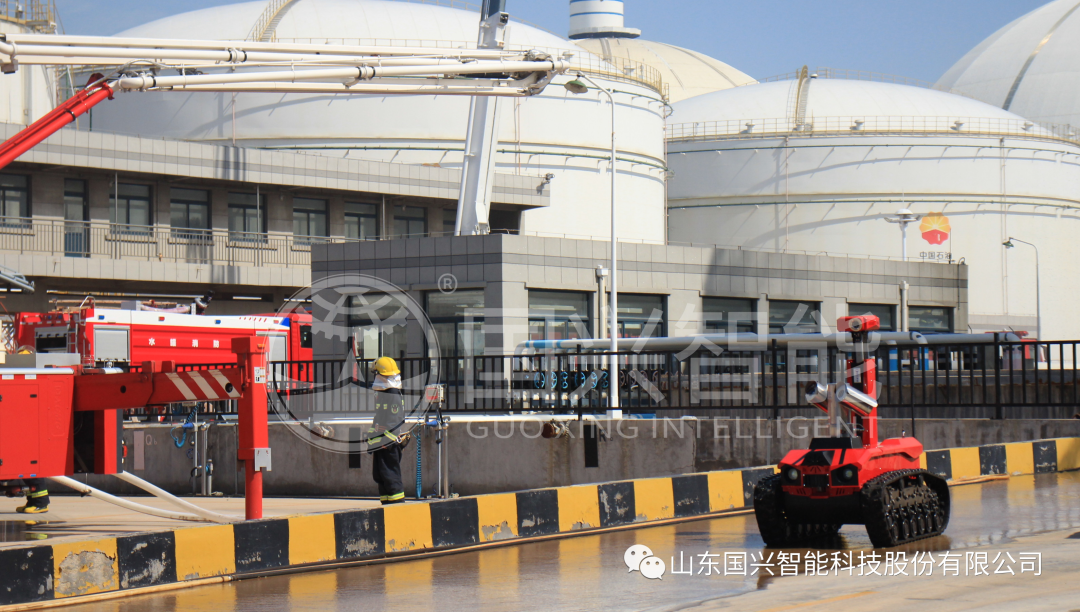 黃渤海新區(qū)?；飞a(chǎn)安全事故應(yīng)急救援演練