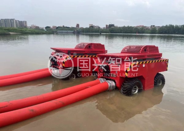 排澇機(jī)器人通過廣東總隊驗(yàn)收